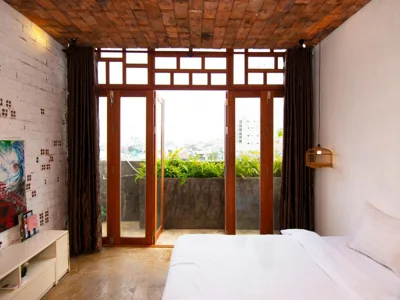 Appartamento con due camere da letto, balcone e terrazza — IAM SAIGON Homestay